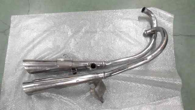 バイクパーツ　XS250　17E-002xxx　の　マフラー　傷　凹み *1658883366　【中古】【送料込】