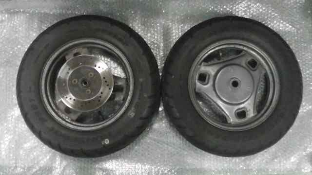 楽天市場】バイクパーツ アクシスZ SED7J-018xxx の ホイールセット