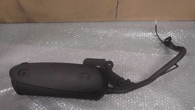 バイクパーツ　レッツ　バスケット　CA4AA-115xxx　の　マフラー　傷 *1681436183　【中古】【送料込】