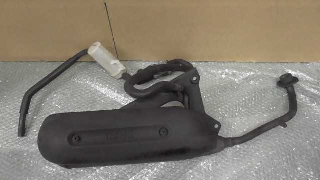 バイクパーツ　リモコンビーノ（FI）　SA37J　の　マフラー　純正　傷　欠け 　 *1684379696　【中古】【送料込】