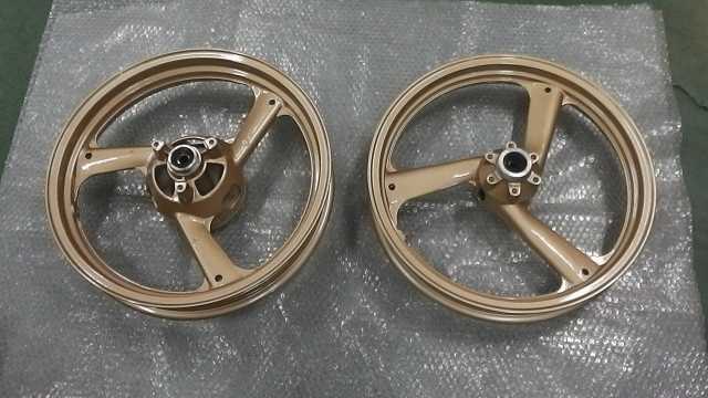 バイクパーツ　FZR250　2KR　の　ホイール　セット *1687244615　【中古】【送料込】 26,813円