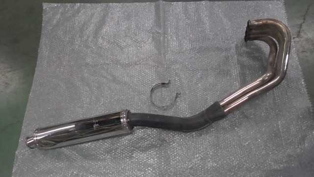 楽天市場】バリオス2【豪】メッキ42.7π マフラー ERアウター / アップ