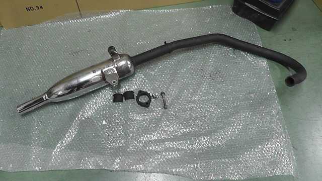 バイクパーツ　エストレヤ カスタム　BJ250A-026xxx　の　マフラー　 *1693270307　【中古】【送料込】