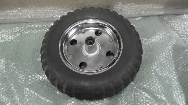 バイクパーツ　モンキー　AB27-1000xxx　の　フロントホイール タイヤ付 *1697509685　【中古】【送料込】｜バイクCITY