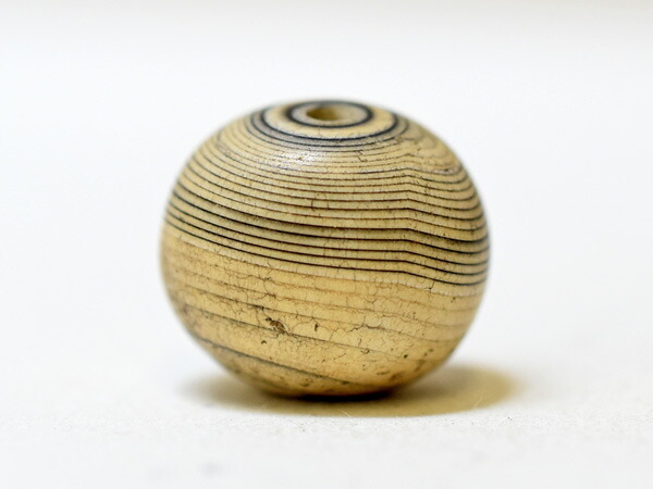 【2503】古代縞瑪瑙 バイシャジャグル超繊細縞模様中玉A11【とんぼ玉】【蜻蛉玉】【アンティークビーズ】【ビーズ】【パーツ】【骨董】【瑪瑙】【antiquebeads】【beads】【antique】【送料無料】