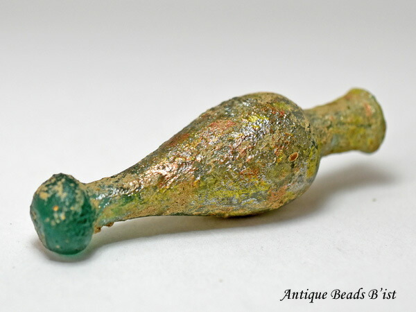 古代ローマングラス 造形銀化瓶 大きいボトル 美しい色 高さ10cm☆時代物☆ 楽天市場】【1910】古代ローマングラス装飾付濃厚銀化瓶 ボトル