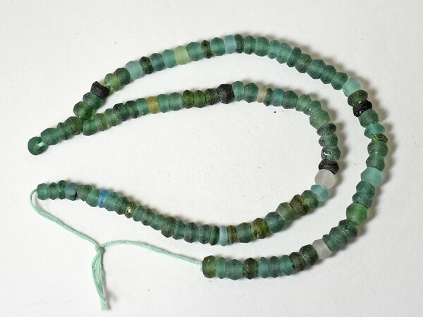 楽天市場】【2406】古代水晶ミックスビーズ一連D【クリスタル】【水晶