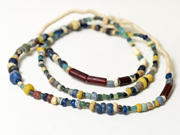 楽天市場】【2210】古代ローマン&イスラム中小粒モザイクガラスビーズ