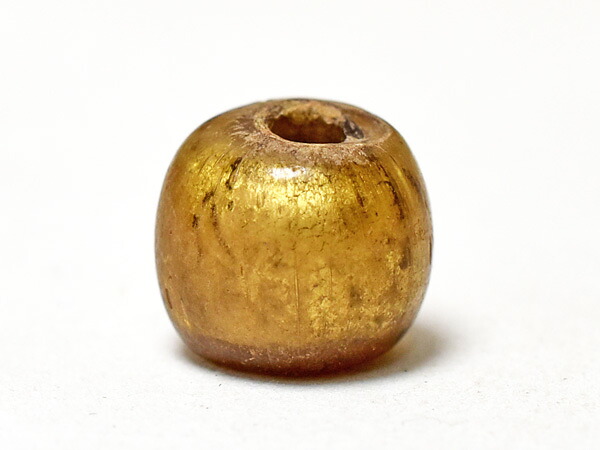 【2602】古代ローマンゴールドサンドビーズ1【とんぼ玉】【トンボ玉】【送料無料】【骨董】【ガラス】【ビーズ】【ローマングラス】【antiquebeads】【beads】【古代玉】【ancient Roman beads】