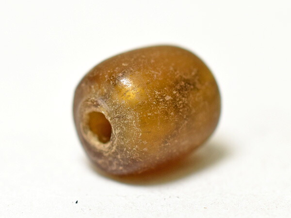 【2602】古代ローマンゴールドサンド筒型ビーズ1【とんぼ玉】【トンボ玉】【送料無料】【骨董】【ガラス】【ビーズ】【ローマングラス】【antiquebeads】【beads】【古代玉】【ancient Roman beads】
