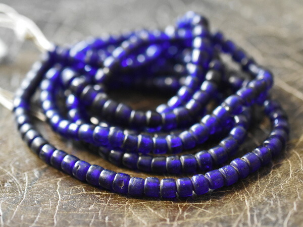 楽天市場】【2407】ANTIQUEナガ族古色白筒型小粒ビーズ一連B（Φ3