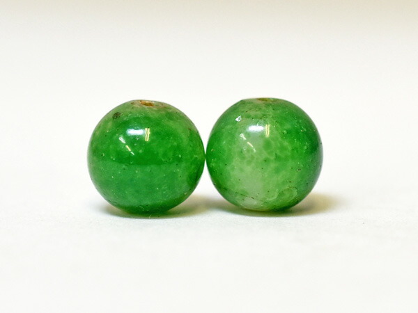 楽天市場】【2402】江戸とんぼ玉 翡翠風ガラスの小玉4【とんぼ玉