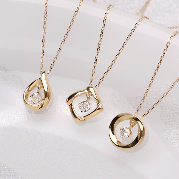 K18 ダイヤモンド ネックレス 0.05ct 【送料無料】【品質保証書】【代引手数料無料】ネックレス 人気 可愛い ギフト 誕生日 プレゼント ホワイトデー クリスマス・ツユ・丸・角 18金 18k ゴールド ダイヤ ダイヤモンドネックレス 0.05カラット 26,455円