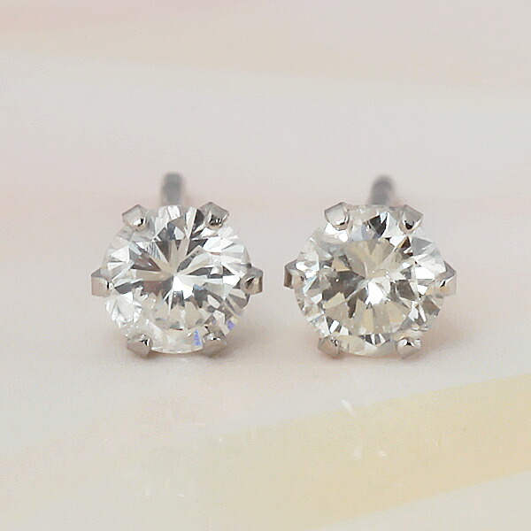 K18WG 1粒ダイヤモンドピアス合計0.10ct スタッドピアス※キャッチ付き 楽天市場】K18YG【0.10ct】【H&C】 一粒ダイヤモンド スタッドピアス