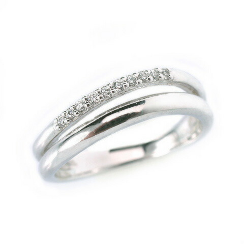 超安い ピンキーリング ダイヤ クリスマス ホワイトデー プレゼント 誕生日 ギフト 可愛い 人気 ピンキーリング 送料無料 品質保証書 代引手数料無料 指輪 ダイヤモンド K10pg Wg ピンキー対応 2連 ダブルリング ピンキー 10金 10k ゴールド Fah Co Bw