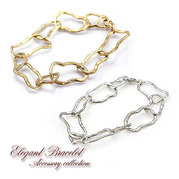 Accessorybarzaz Simple Bracelets Gold Silver Stylish Yu Packet Simple Bracelets Gold Silver Stylish Yu Packet Elegant Cly Las Women S Cool Fashionable Bracelet Chain Gift Go Congratulate