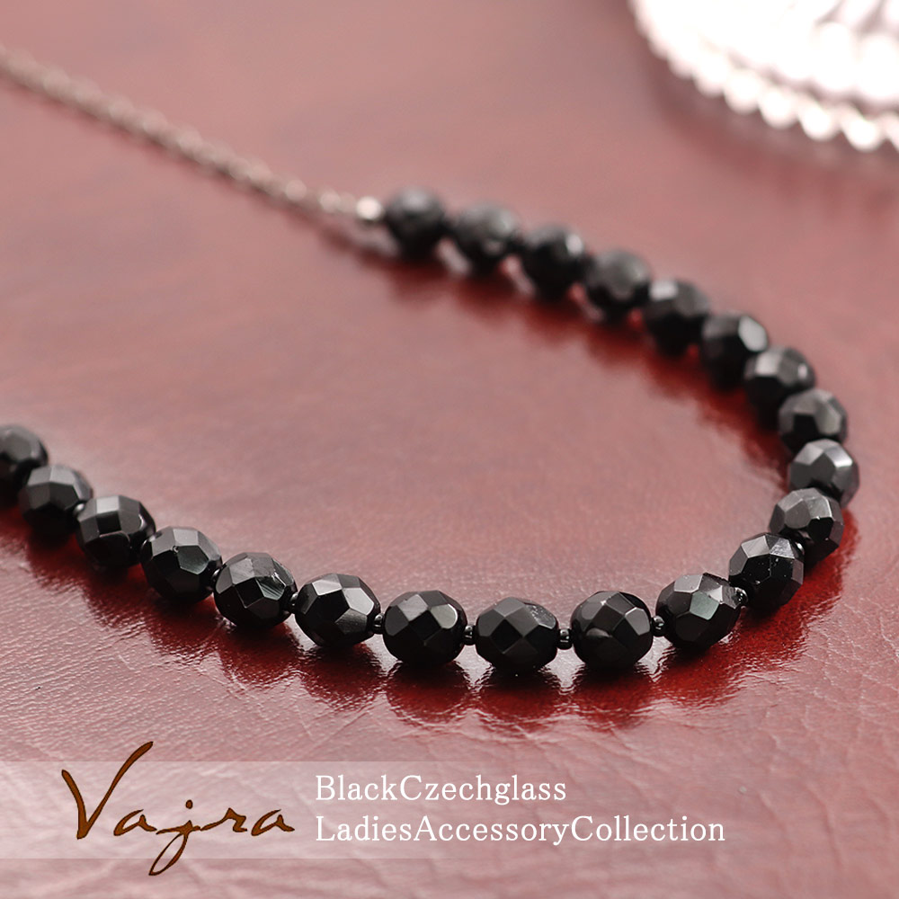 楽天市場】3WAY ネックレス 重ね付け 日本製 コイン ブラック ガラス