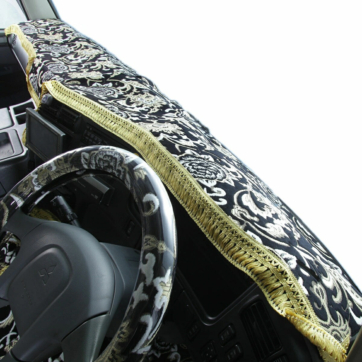 金華山 ダッシュマット モンブランローズ 各色 UD アトラス ワイド H43型(ハイキャブ) H19/10～(87) 金華山 モンブランローズ モンブラン ローズ モンロー 華 国産 日本製 日産 UD アトラス ダッシュボードマット 19,866円