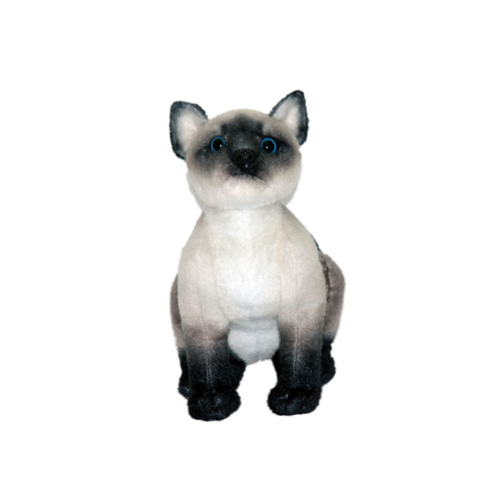 たっちぃZOO にゃんこ 自立ぬいぐるみ シャム猫 ３匹セット 新品タグ付き たっちぃZooにゃんこ シャム猫 | 株式会社リード