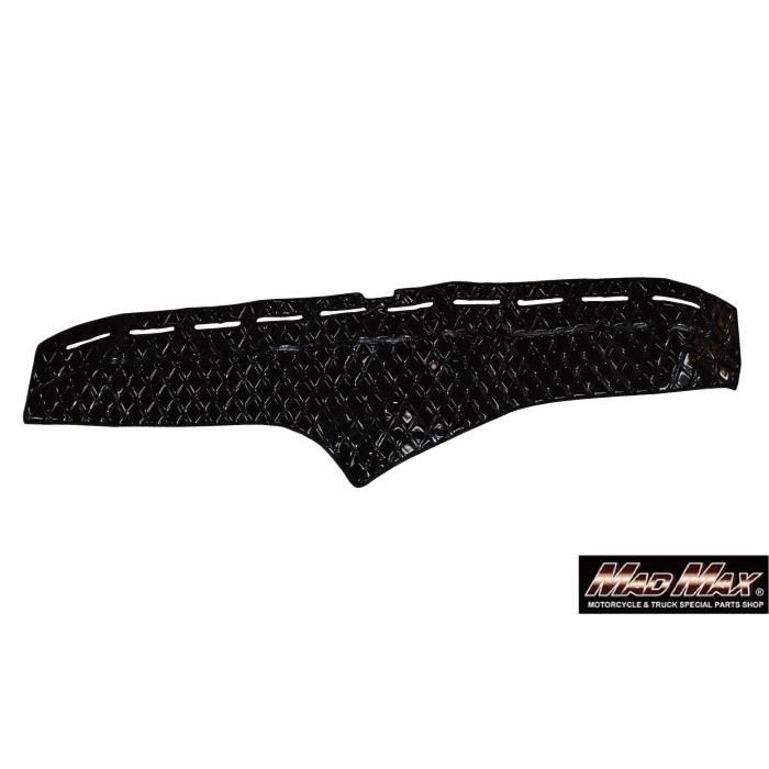 ダブルステッチ エナメル ダッシュマット パーフェクトクオン センサー付 ブラック/ブラックフロントマット、ダッシュボードマット、エナメルマット、キルトマット、レトロマット、インテリアマット、内装、日産|ベスティ