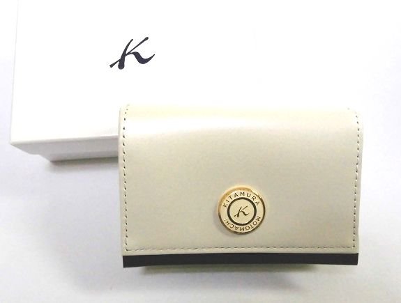 新品未使用　Kitamura 三つ折り財布 グレージュ 三折財布｜キタムラオンラインショップ