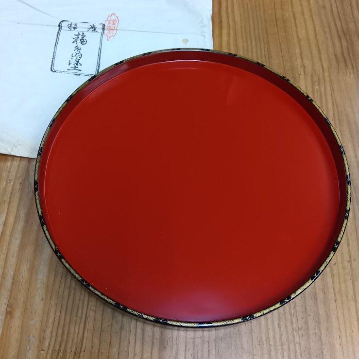 楽天市場】送料無料 輪島塗 丸盆 漆器 寿松沈金 沈金彫 輪島漆器 日本