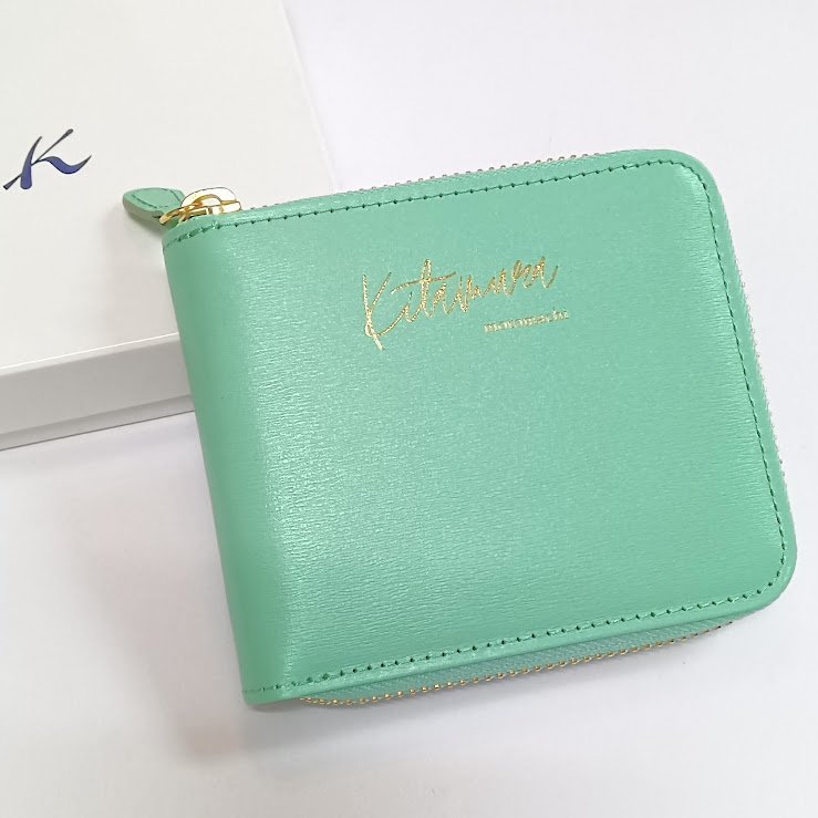 楽天市場】【未使用品】【財布】KITAMURA キタムラ 2つ折 長財布 黒 赤