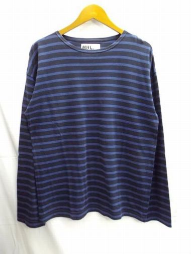 超美品！マーガレットハウエル バンドカラーシャツ メンズL zzdedseas2-1.jpg