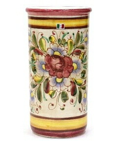 楽天市場】□スペイン陶器□【送料無料】ハエン傘立てレッドフラワー