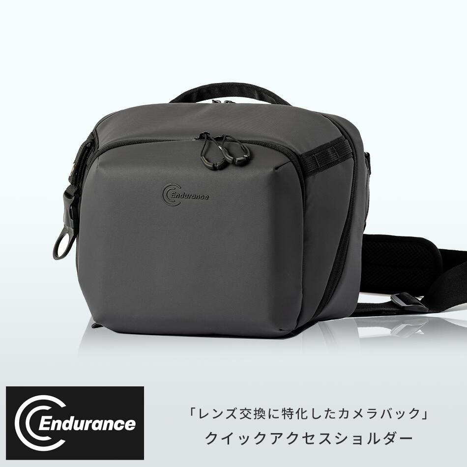 【お買い物マラソンxポイント5倍】 Endurance（エンデュランス） クイックアクセスショルダー カメラバッグ ショルダーバッグ 一眼レフ カメラバック ショルダーカメラバッグ カメラポーチ 一眼レフ ミラーレス一眼 カメラケース