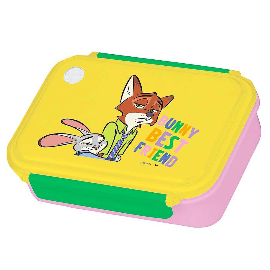 ズートピア ジュディ＆ニック ランチボックス お弁当箱 ディズニー ZOOTOPIA 保存容器 雑貨 キャラクター おしゃれ ポップ かわいい お弁当画像
