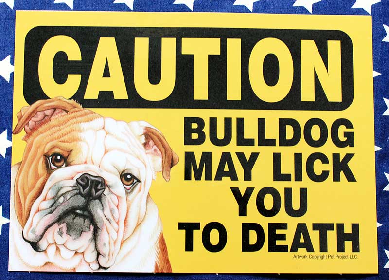 楽天市場 ブルドッグ 雑貨 プラスチックプレート Bulldog May Lick You To Death ブルドッグ グッズ アメリカ製 アメリカ直輸入品 ペット 犬 雑貨 アメリカン雑貨 ベリーベリー