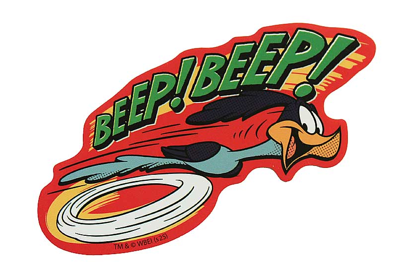 楽天市場】RORD RUNNERロード・ランナーステッカー BEEP! BEEP