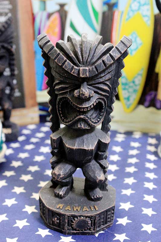 楽天市場】ハワイ ティキ TIKI ティキ像（GOOD OF MONEY 金運） 守り神