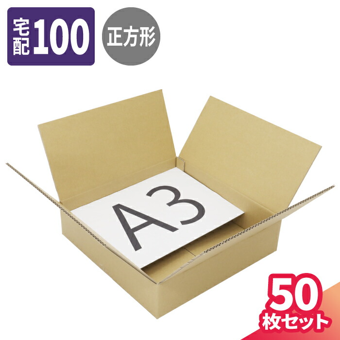 【楽天市場】【送料無料】薄型 ダンボール 100サイズ 10枚 (420