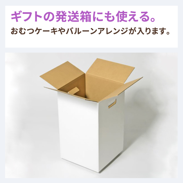 楽天市場 送料無料 宅配100 フラワーbox 267 267 439 10枚 ダンボール 100 段ボール ダンボール箱 段ボール箱 梱包用 梱包資材 梱包材 梱包 箱 宅配 ボックス フラワー 花 手穴付き 白箱 白 フラワーアレンジメント ギフト プレゼント 取っ手付き 取手付き 母の