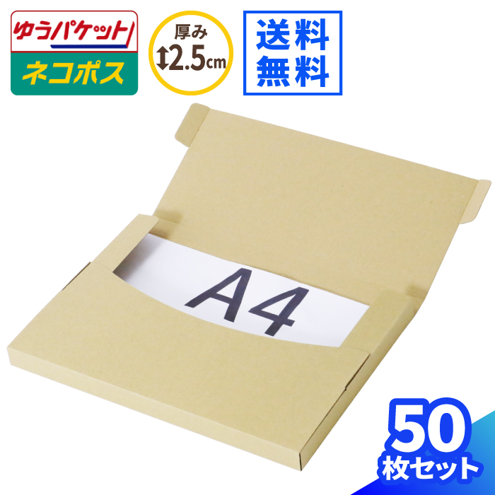 2002年春 発送用100枚ネコポス最大サイズ 厚さ3㎝ 対応☆ A4