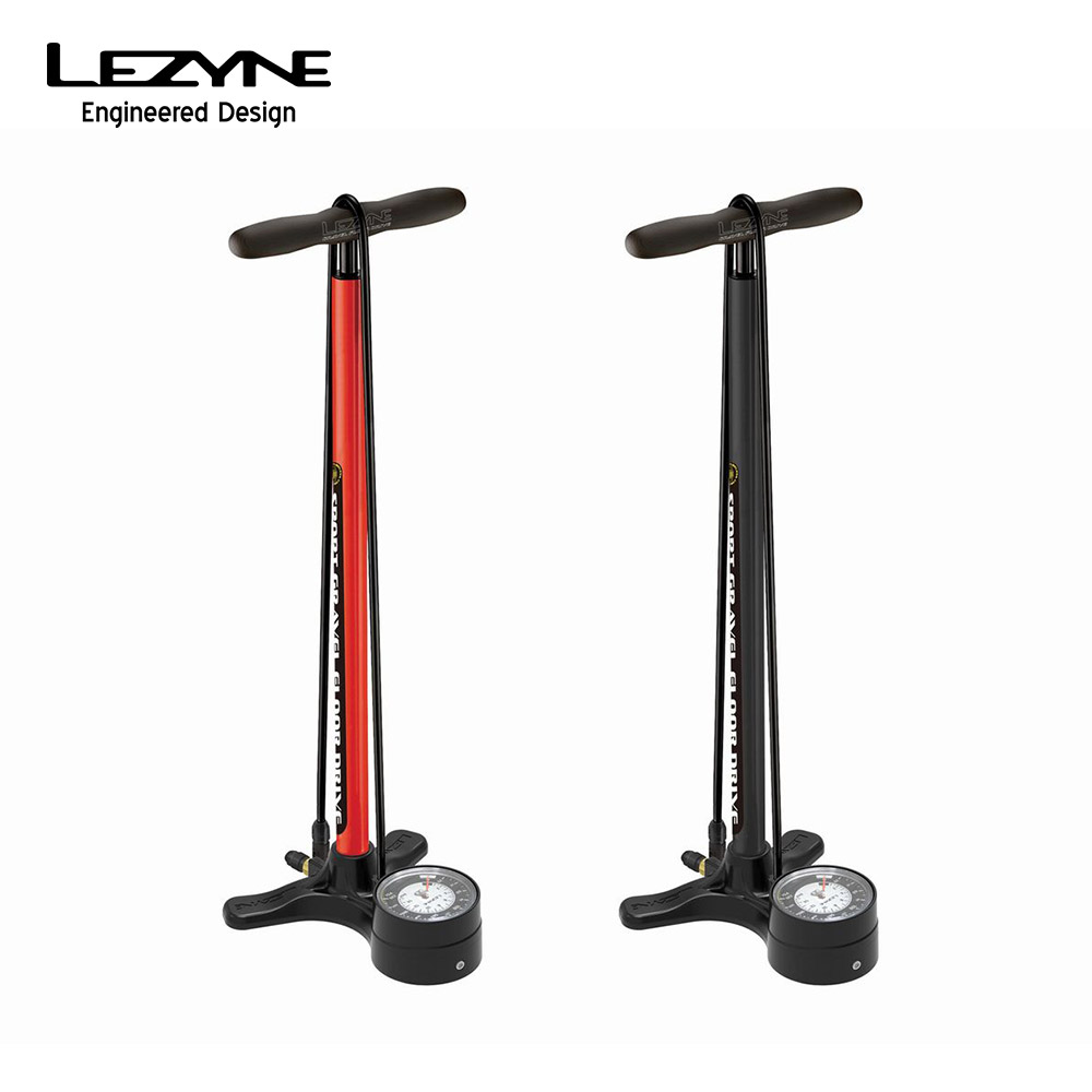 LEZYNE CNC TRAVEL FLOOR DRIVE(フロアポンプ) LEZYNE コンパクトで軽量、 便利に使えるCNC TRAVEL FLOOR DRIVE