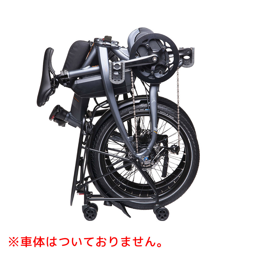 【土日もあす楽】【送料無料】Tern Rapid Transit Rack ターン ラピッドトランジットラック 折りたたみ 自転車用 リアキャリア  キャスター 輪行袋 セット Vergeシリーズ対応 オプションパーツ アクセサリー Lサイズ｜ベストスポーツ