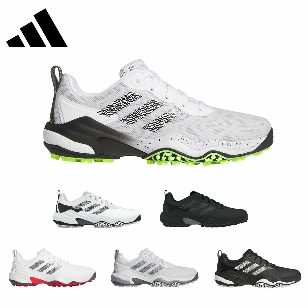 adidas アディダス メンズ ゴルフ 靴 くつ シューズ コードカオス25 MDV41 25FW 秋冬 シューレースクロージャー マルチレイヤー防水ニットアッパー グリップ力 3D トルションシステム ソックライナー