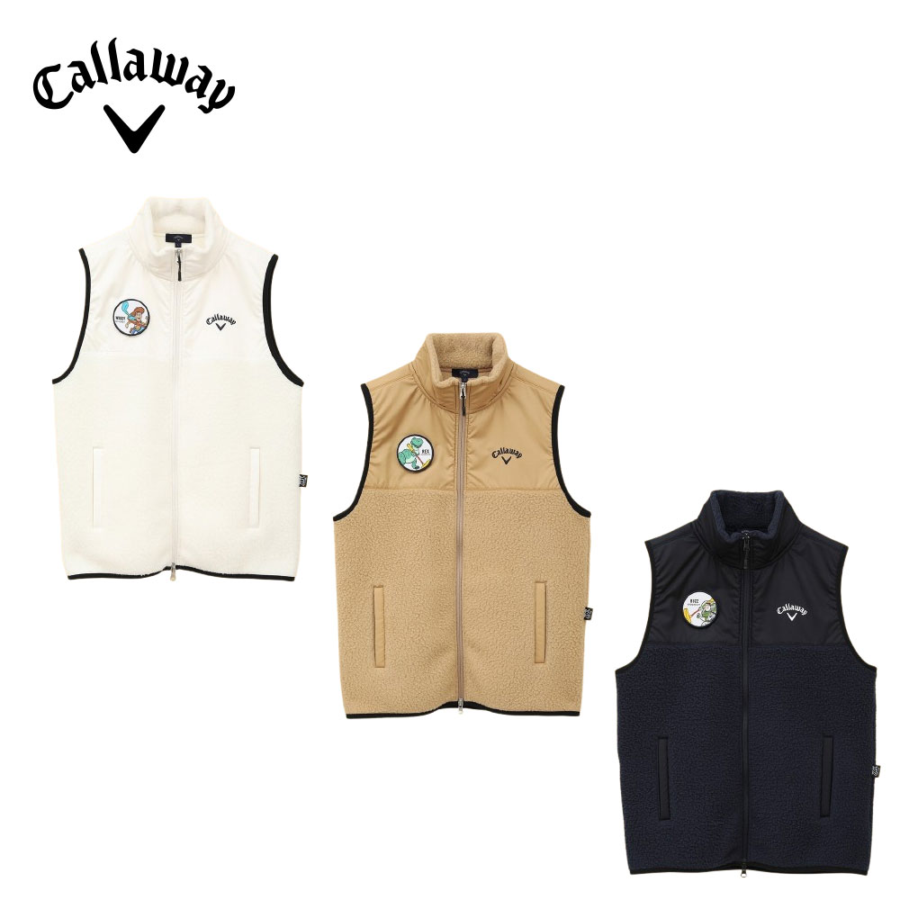 Callaway - 【超美品】callaway ボアベスト　Mサイズ 楽天市場】【30％OFF SALE】キャロウェイ アパレル キャロウェイ