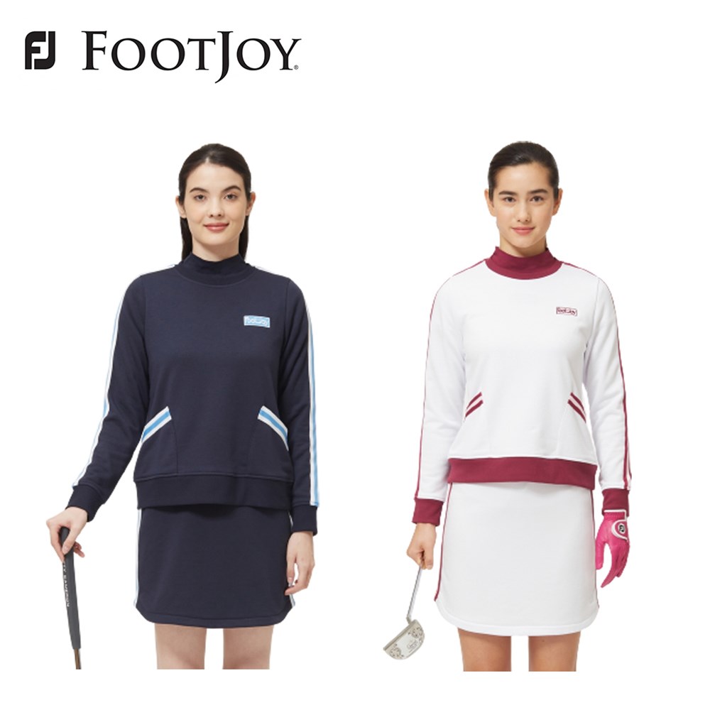 FootJoy - 【新品タグ付き】フットジョイ　保温裏起毛ストレッチスカート　撥水　ホワイト fj-wear-f22p06w_3.jpg