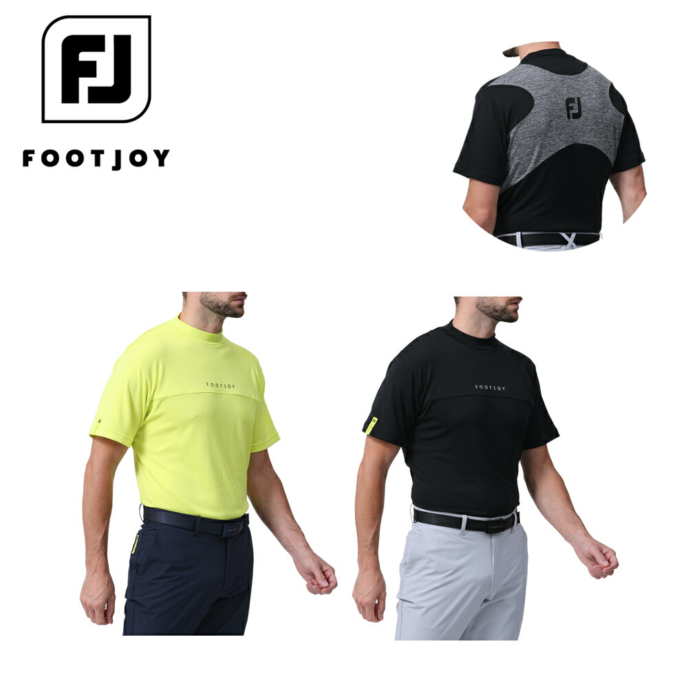 FootJoy - ☆footjoy golf☆ フットジョイ韓国　ハイネック半袖 フットジョイ（FootJoy） 半袖 ハイネックシャツ メンズ 通販