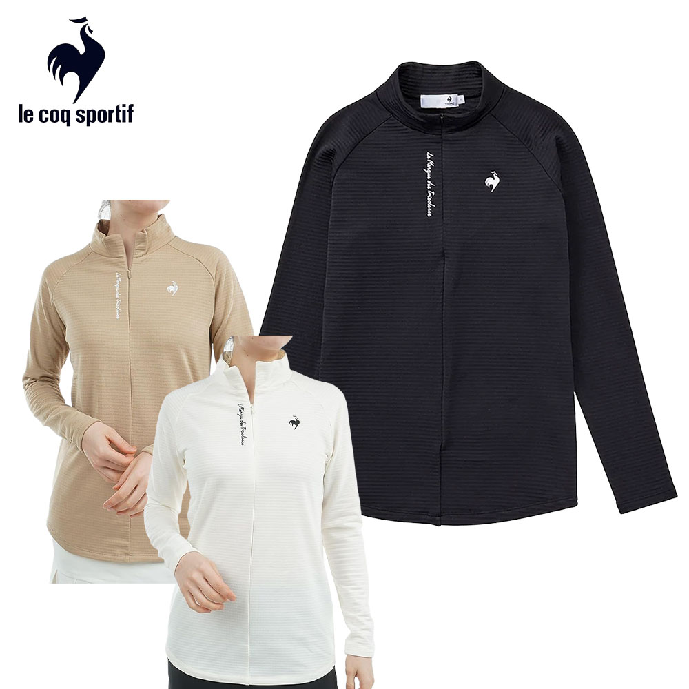 le coq sportif - ☆LE COQ GOLF 韓国☆ レディース　FW 起毛トップス ルコックスポルティフ ゴルフ le coq sportif golf ハーフジップ