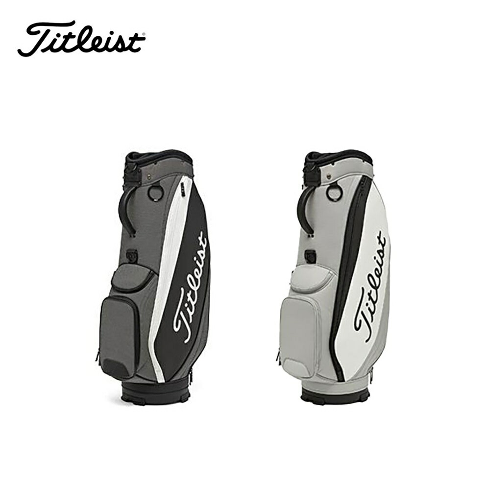 Titleist タイトリスト ナイロン 軽量 キャディバッグ ゴルフ