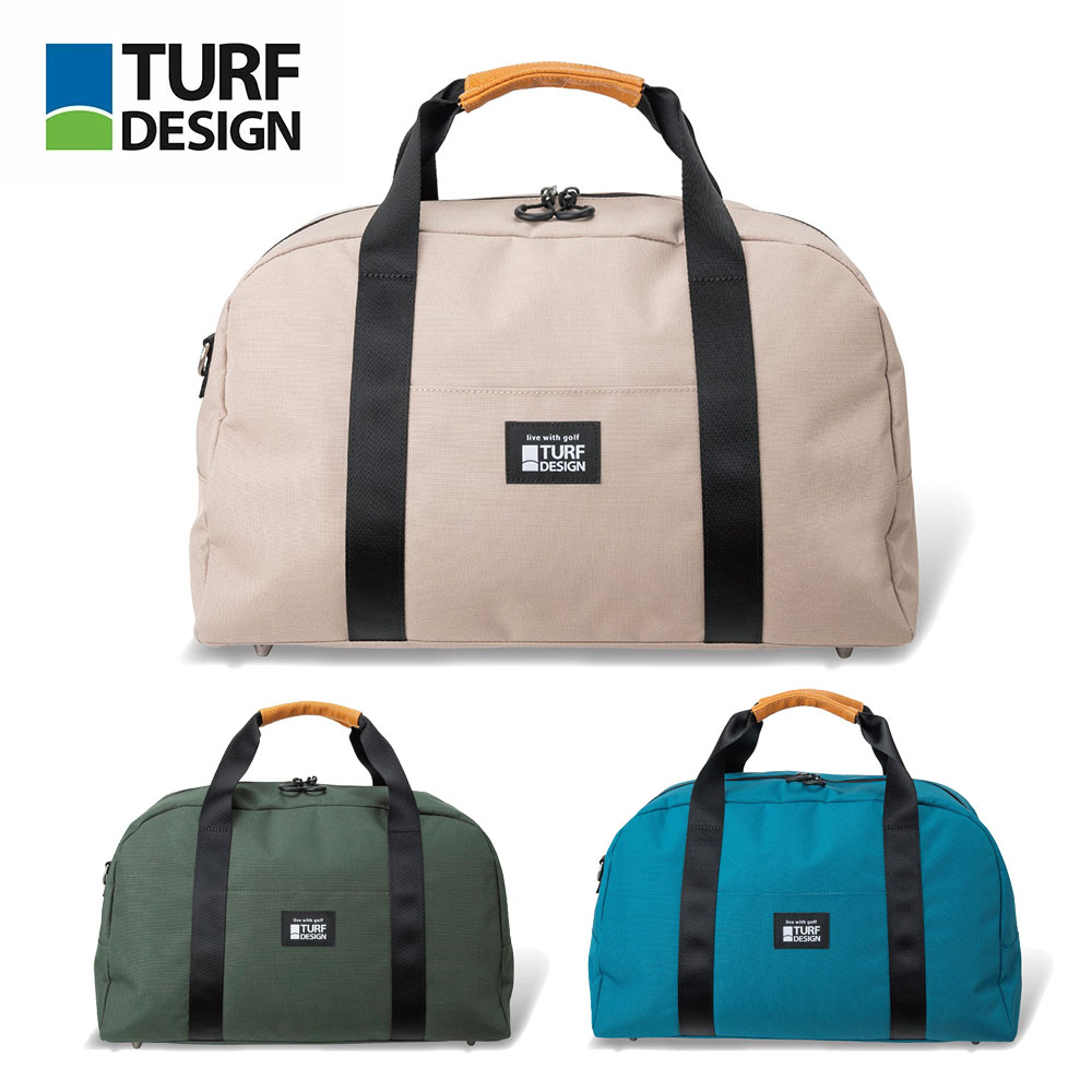 TURF DESIGN ターフデザイン ゴルフ ボストンバッグ TDBB-BE70 25FW 春夏 ユニセックス 軽量 ベルト付属 ショルダーバッグ H30×W47×D20cm ベージュ ブルー カーキ