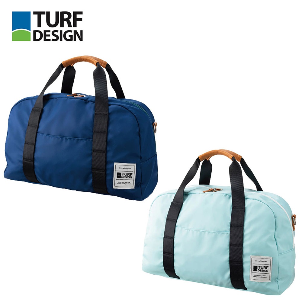 TURF DESIGN ターフデザイン ユニセックス ゴルフ 鞄 カバン ボストンバッグ TDBB-BF70 26SS 春夏 大容量 軽量 ベルト付属 シンプルデザイン 機能性 利便性 ナイロン PU ネイビーグリーン ミントグリーンホワイト｜ベストスポーツ