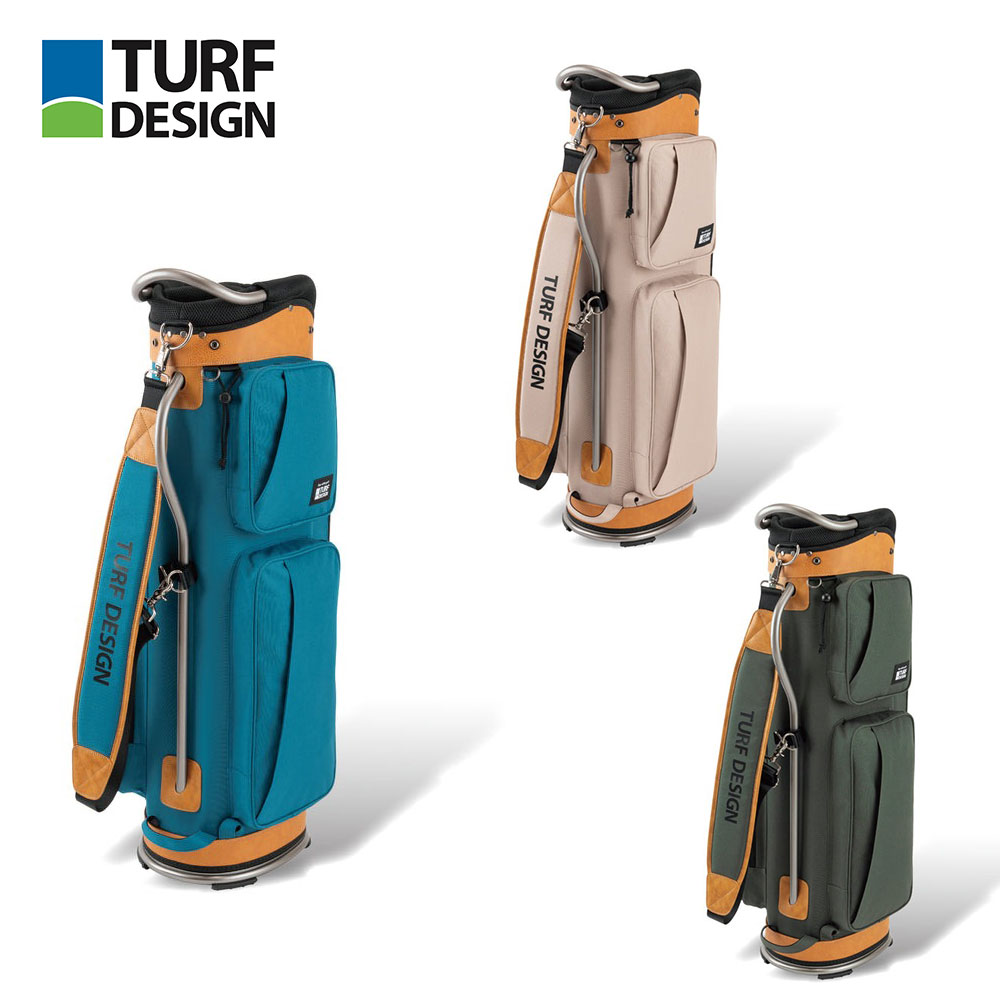 23GOLF キャディバッグ オリーブ　ケース新品未使用 UNISEX】軽量化を実現したキャディバッグ 持ち運びの多い練習に