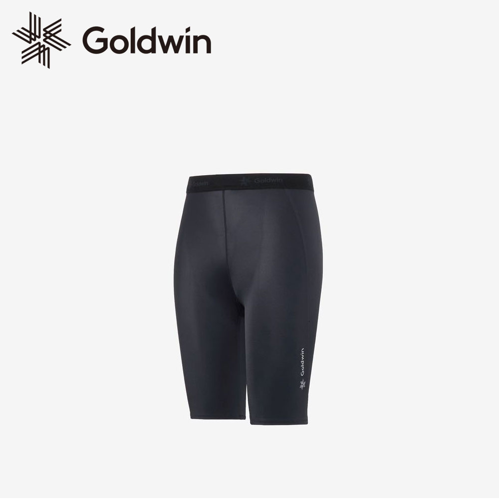 C3fit シースリーフィット レディース ゴルフ インナー コンプレッションハーフタイツ GCW04366 着圧設計 ストレッチ性 耐久性 フィット感 オーバーラップ接着 ウエストメッシュゴム UVガード ナイロン ポリウレタン ポリエステル