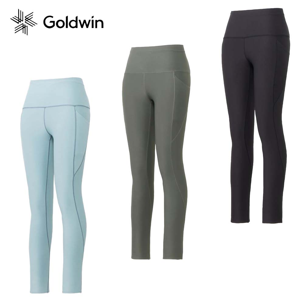 Goldwin ゴールドウイン C3fit シースリーフィット スポーツ フィットネス アンダーウェア レディース ボトムス タイツ スムースハイライズレギンス GCW14159